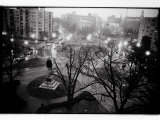 Scott Circle Seen from a Hotel Window, Washington, District of Columbia
