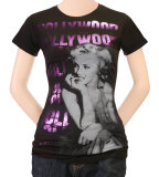 Women's: Marilyn Monroe - Hollywood with Purple Foil