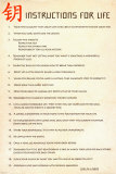Buy Instructions for Life Dalai La at AllPosters.com
