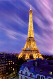 Eiffel Tower at Dusk