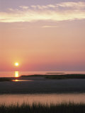 Buy Sunset Reflecting in the Atlantic Ocean, Brewster, Cape Cod, Massachusetts at AllPosters.com