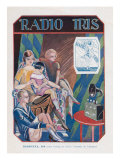 Buy Radio Iris, Magazine Advertisement, France, 1924 at AllPosters.com