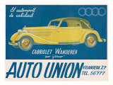 Auto Union Audi, Magazine Advertisement, USA, 1930