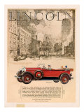 Lincoln, Magazine Advertisement, USA, 1927