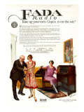 Buy Fada Radio, Magazine Advertisement, USA, 1920 at AllPosters.com