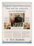 Buy RCA Radiola, Magazine Advertisement, USA, 1926 at AllPosters.com