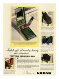 Buy Kodak, Magazine Advertisement, UK, 1928 at AllPosters.com