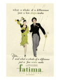 Fatima, Magazine Advertisement, USA, 1930