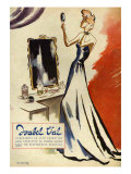 Isabel Val, Magazine Advertisement, Spain, 1942