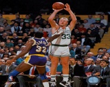 Larry Bird and Magic Johnson - &copy;Photofile