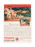 Texaco, Magazine Advertisement, USA, 1929