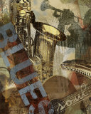 The Blues Art Print