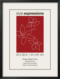 Wedge Black Frame Fits 24 x 32 Print