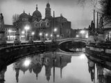Night View of the Basilica of Sant'Antonio, also known as the Basilica Del Santo, in Padua