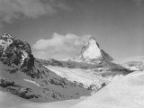 View of the Mountains and the Peak of the Matterhorn