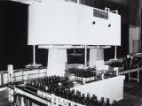 Machinery Used for Bottling Moretti Beer at the Guerzoni Company of Bologna