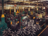 Buy Inside of a Factory Bombrini-Parodi-Delfino that Produces Missiles at AllPosters.com