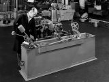 Machinery from the Samp Precision Mechanics Company in Bologna