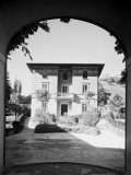 Buy Exerior at Small Villa Built by the Engineer Vittorio Stanzani at AllPosters.com