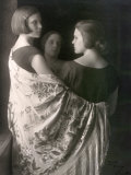 Marion and Wanda Wulz with Bianca Baldussi