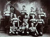 Group of Gynmasts from Trieste, with Medals