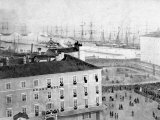 Arrival by Ship of the Corpse of the Emperor Maximillian in Trieste, During Austro-Hungarian Empire Photographic Print