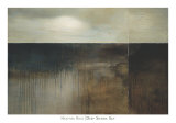Deep Sienna Sky Art Print