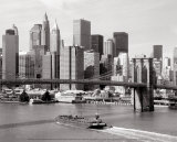 Brooklyn Bridge and Manhattan Skyline