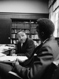 Buy Reverend Martin Luther King Talking with Visiting African Leader Kenneth Kaunda at AllPosters.com