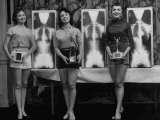 Buy Winning Models Marianne Baba, Lois Conway and Ruth Swensen During a Chiropractor Beauty Contest at AllPosters.com