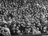 Buy Opening Day of Baseball, Crowd Watching as Ball Flies Overhead at AllPosters.com