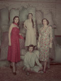 Buy Farmers Daughters Model Feed Bag Dresses at AllPosters.com