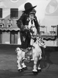 Buy Chimpanzee Riding a Horse at AllPosters.com
