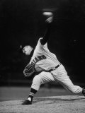 Cleveland Indians Herb Score Throwing the Ball