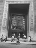 The Main Entrance to the Chase Manhattan Bank