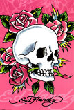 Ed Hardy - Pink Skull & Roses