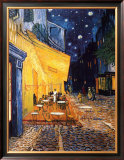 Buy The Caf&eacute; Terrace on the Place du Forum, Arles, at Night, c.1888 at AllPosters.com