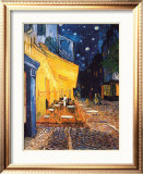 Buy The Cafe Terrace on the Place du Forum, Arles, at Night, c.1888 at AllPosters.com