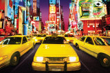 Buy Times Square - Yellow Cabs at AllPosters.com