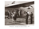 Buy Boeing B-314, Passengers Arrive at La Gaurdia, 1939 at AllPosters.com