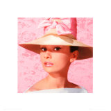 Buy Audrey Hepburn in Pink Hat at AllPosters.com