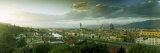 View of a City from Piazzale Michelangelo, Florence, Tuscany, Italy