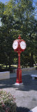 Clock in a Park, Indiana University, Bloomington, Monroe County, Indiana, USA