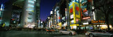 Buildings Lit Up at Night, Shinjuku Ward, Tokyo Prefecture, Kanto Region, Japan