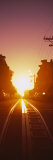 Buy Cable Car Tracks at Sunset, San Francisco, California, USA at AllPosters.com