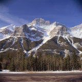 Buy Snow Capped Mountains, Rockies, Near Banff National Park, Alberta, Canada, North America at AllPosters.com