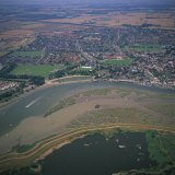 Buy Maldon and Blackwater Estuary Mudflats and Coastal Sea Defences, Essex, England, United Kingdom at AllPosters.com