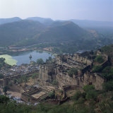 Buy View of Palace from Fort, Bundi, Rajasthan State, India at AllPosters.com