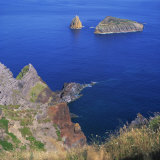 Buy Rock Formations on the Volcanic Coastline on the Island of Graciosa in the Azores, Portugal at AllPosters.com