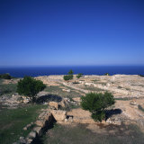 Buy Persian Style Hilltop Palace Built 480 BC by King of Marion, Destroyed 400 BC, Vouni, North Cyprus at AllPosters.com